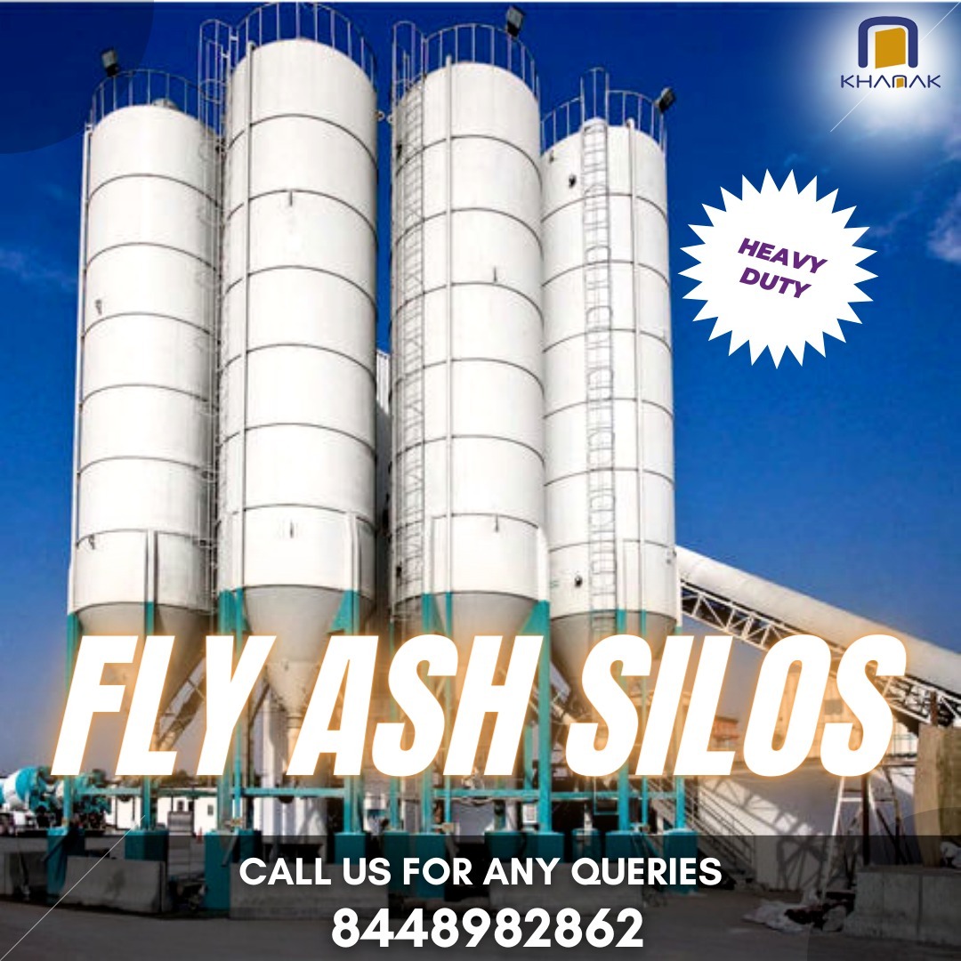 Painted Fly Ash Silo