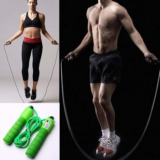 Electronic Counting Skipping Rope (9-feet) (0635)