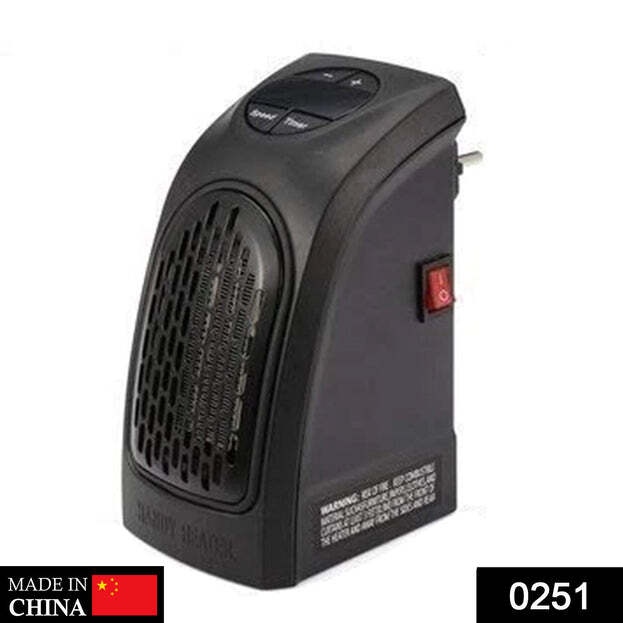Electric Mini Handy Heater Plug-in Wall (400w) 0251