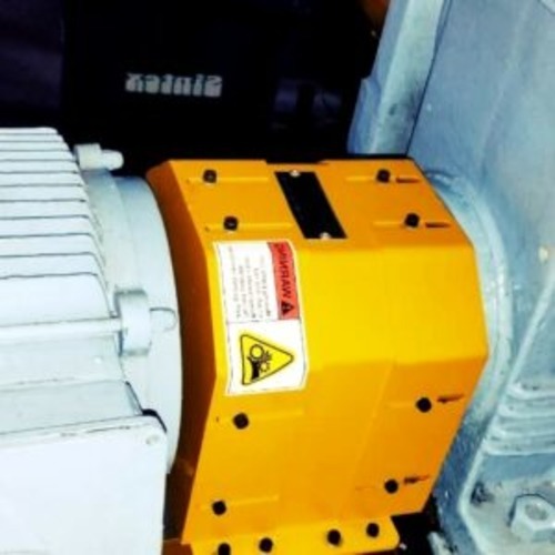 Pump Coupling Guard - Color: Yellow