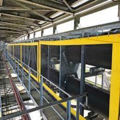 Yellow Conveyor Safety Guard