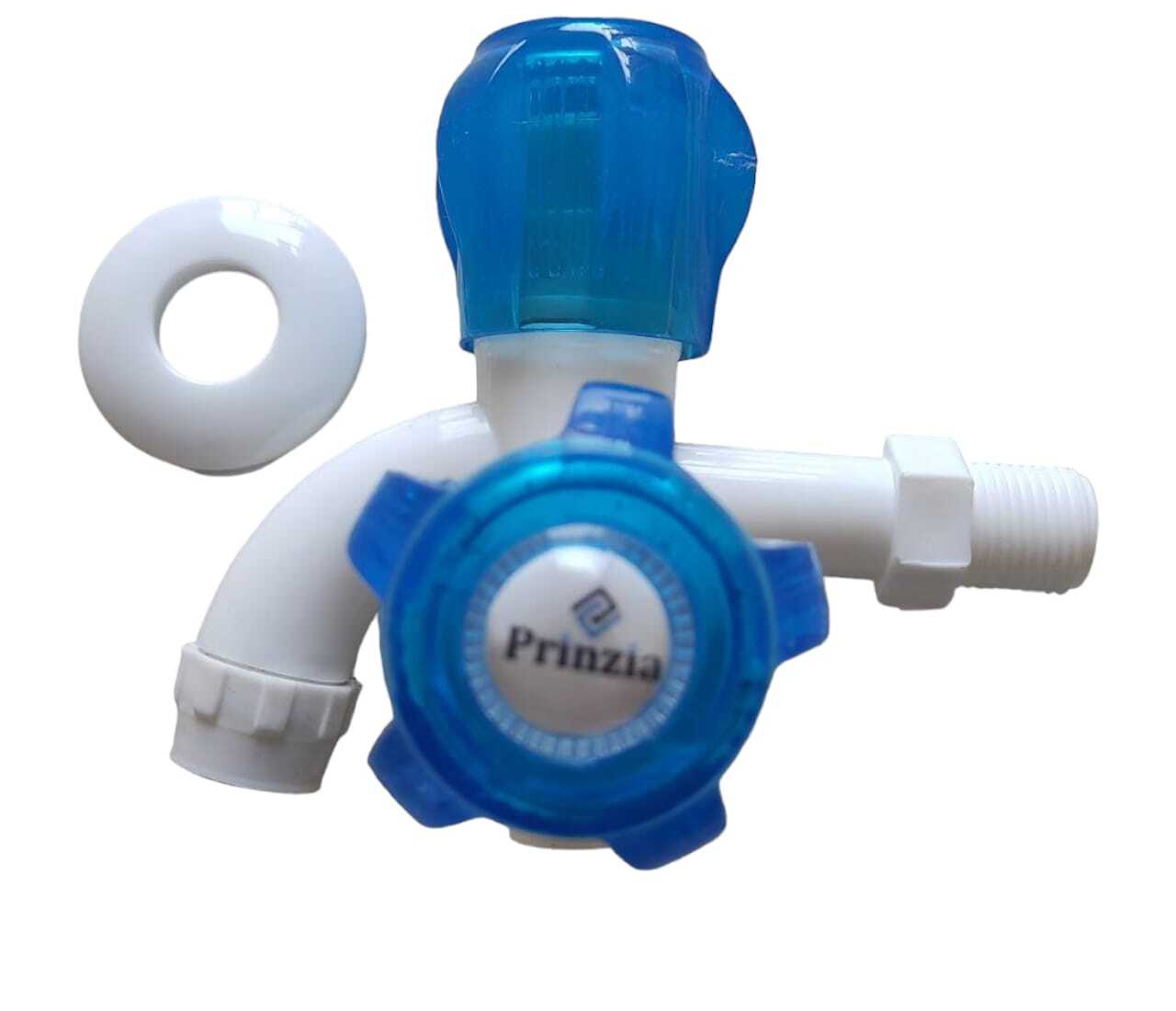 White Prinzia Pp Crystal Taps