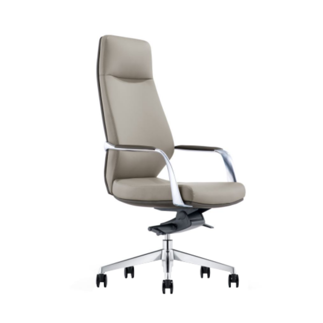 Daisy Hb Chair - Composite Leather, 700mm Aluminum Diecast Base, 60mm Nylon Castors | Adjustable Tilt, Ergonomic Design, Comfortable Seating, Modern Style