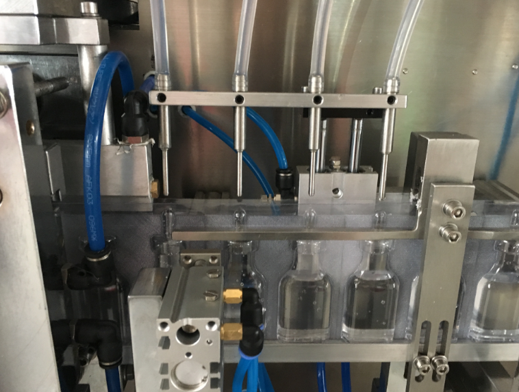 Hmk Horizontal Doypack Pouch Packaging Machine - 3800x1300x1600mm, Silver, Automatic 40 Pcs/min Capacity, Multi-function With Four Filling Stations And Servo Drive Technology