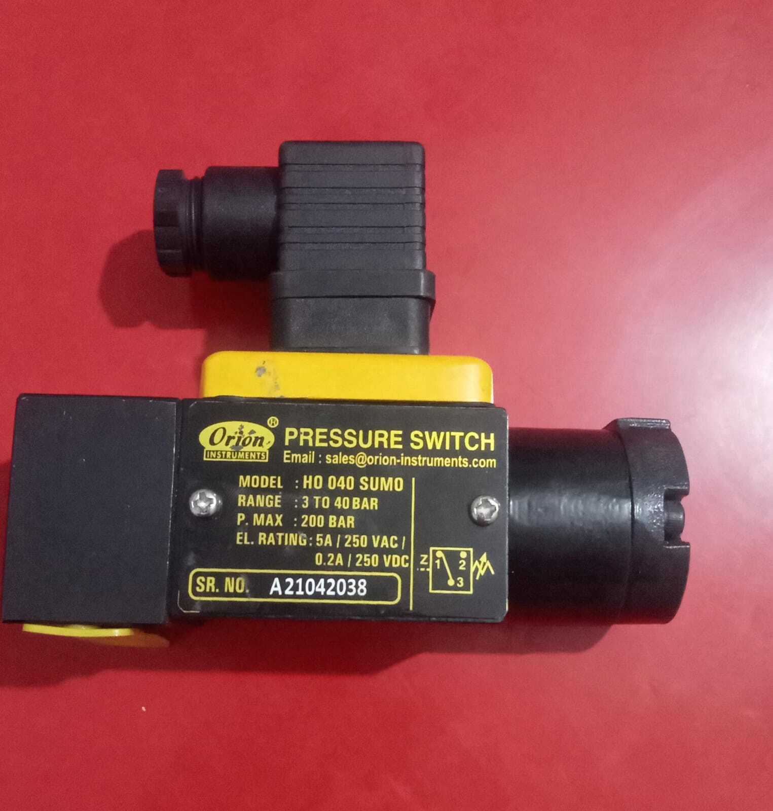 Orion Pressure Switch - Application: Industrial