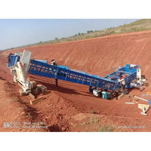 Blue Concrete Paver For Canal Lining