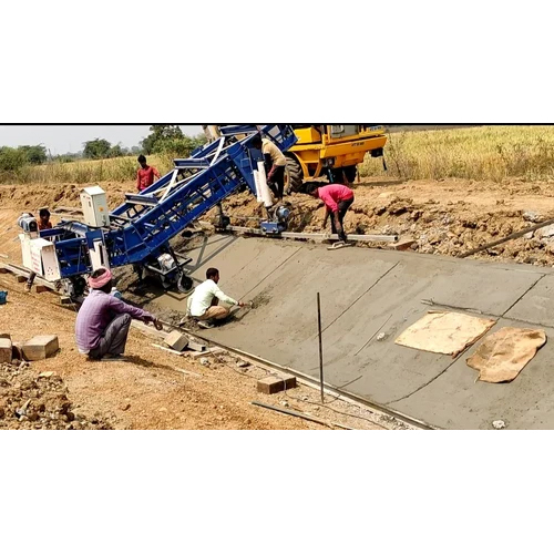 Blue Canal Concrete Paver Machine