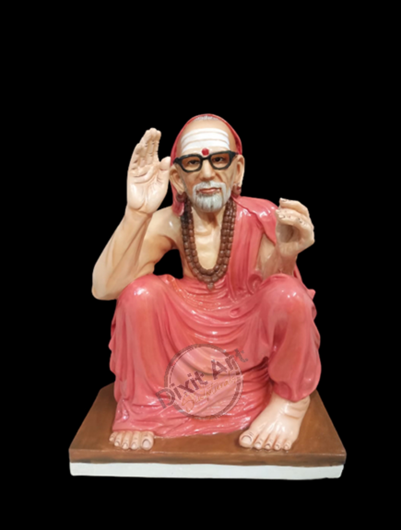 Marble Human Sculpture - 24 Inch, Multicolor Handmade Marble Statue | Modern Arts, Professional, Religious Style For Home Decoration