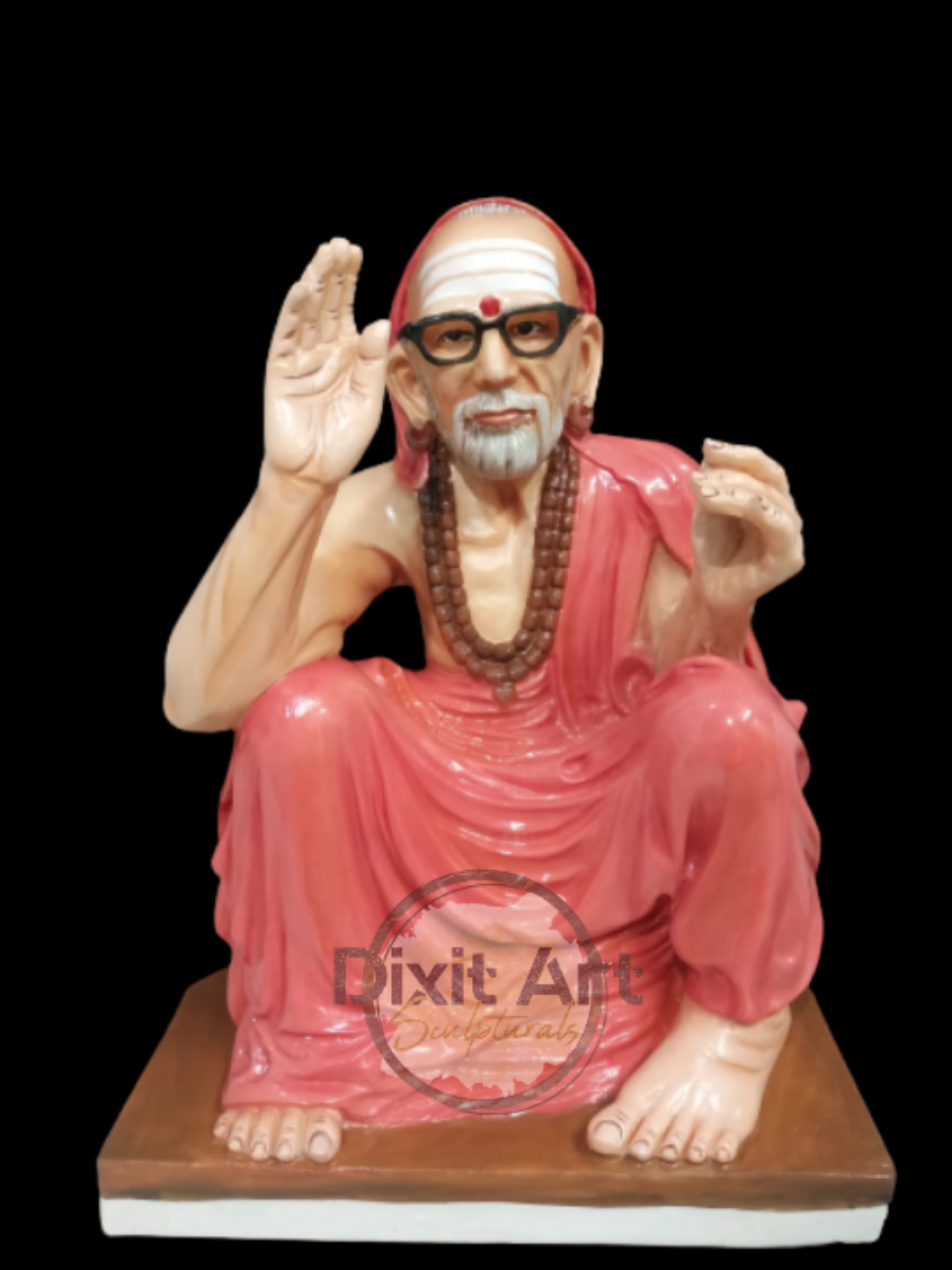 Marble Human Sculpture - 24 Inch, Multicolor Handmade Marble Statue | Modern Arts, Professional, Religious Style For Home Decoration