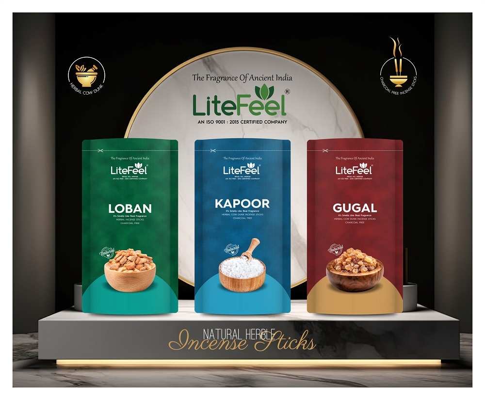 Kapoor Herbal Incense Sticks - Burning Time: 30-35 Minutes