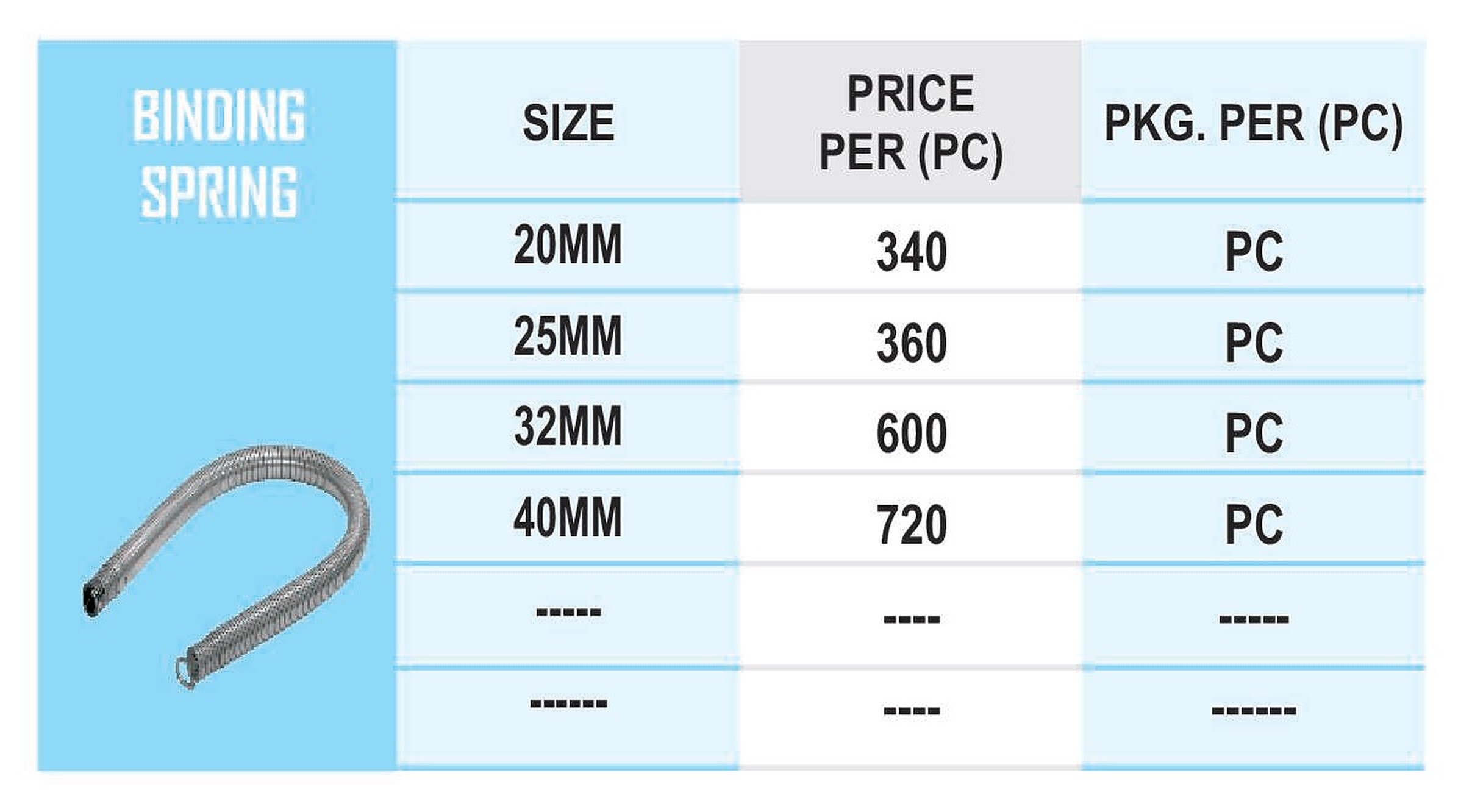 Pipe Binding Spring - Flattened Steel, Eye End Design For 12 To 25 Mm Pvc Pipe | Flexible Application, Nominal Weight, Customizable Dimensions
