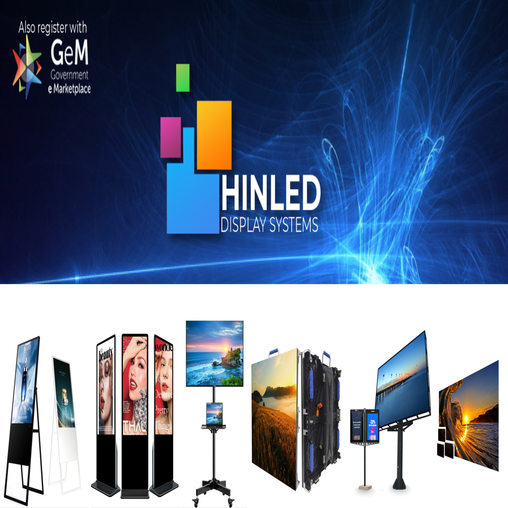 Windows Led Standee Application: Industrial