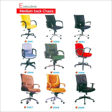 कार्यकारी मध्यम पीठ की कुर्सियाँ