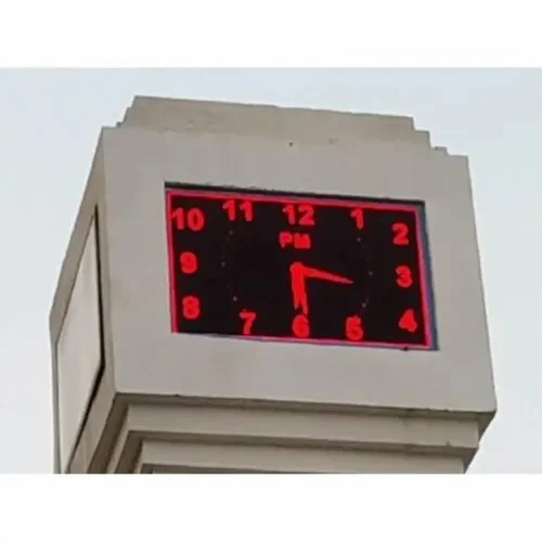 एलईडी टॉवर क्लॉक - हिंदुस्तान लेद बोर्ड्स