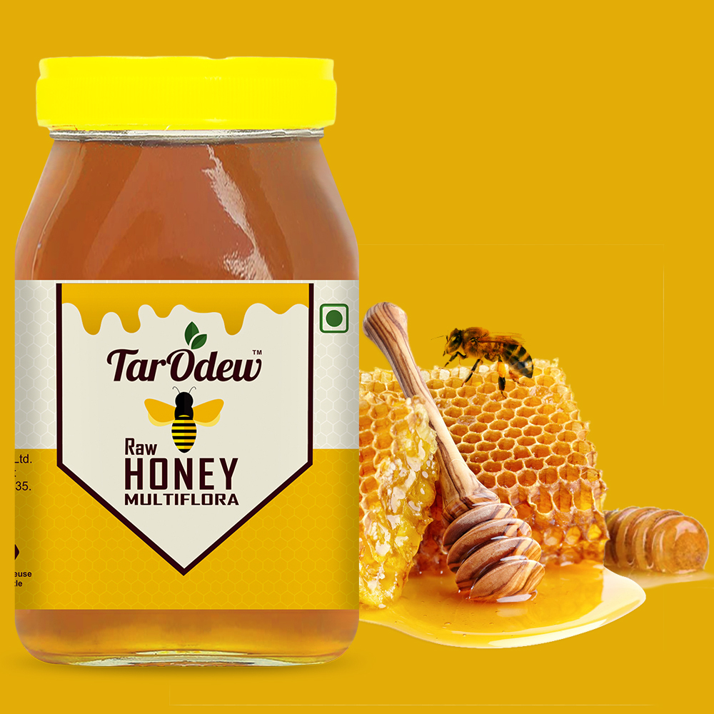 1 Kg Raw Honey - First Class Natural Honey | Nil Moisture Content, Unprocessed, Pure Floral Essence
