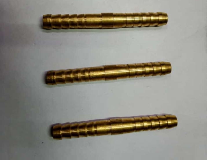 Joint Nipple - Brass Material | Pipe Fitting And Two Clamp Connection Solution