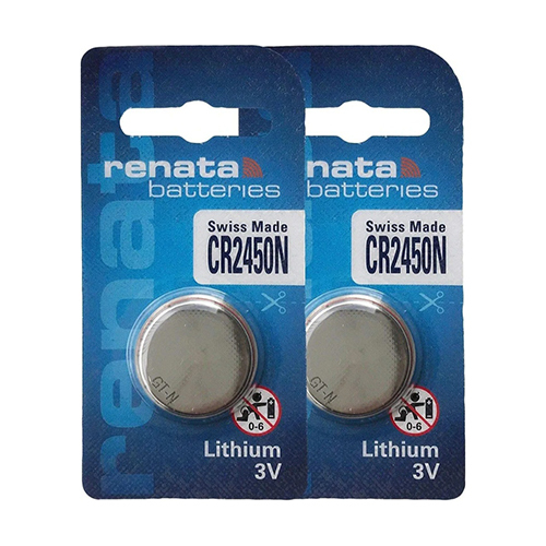 Cr2450N Renata Batteries Cell - Color: Silver