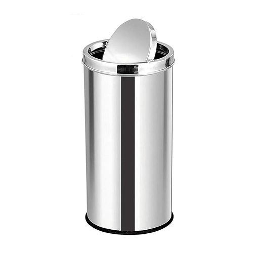 1028 Stainless Steel Swing Dust Bin - Application: Household