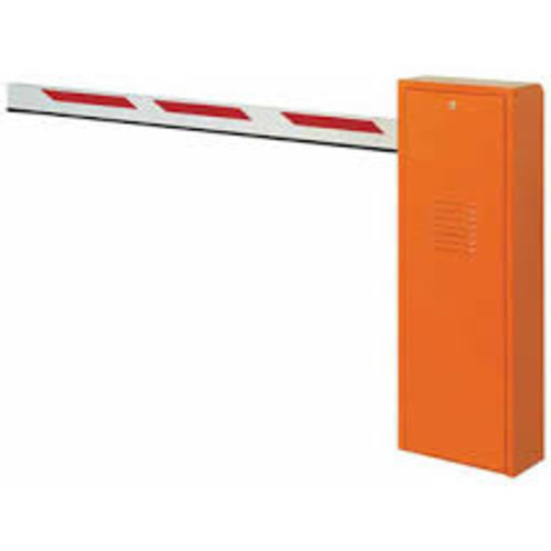 Ef-bb818 Digital Barrier Gate - Metal, 420x390x1080mm, Yellow And Blue | High Quality, Efficient Road Safety Solution For Parking Lots And Institutions