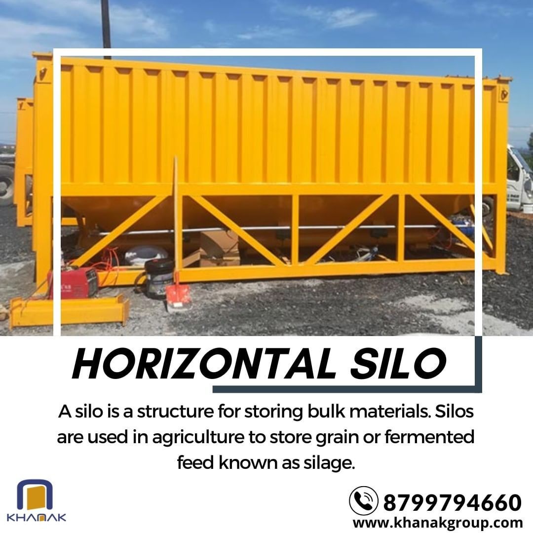 Self-erecting Silo - Telescopic Legs, Fast Start-up/dismantling, Minimal Environmental Impact