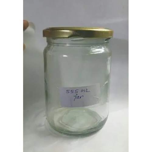 555ml Glass Jar Size: 555 Ml