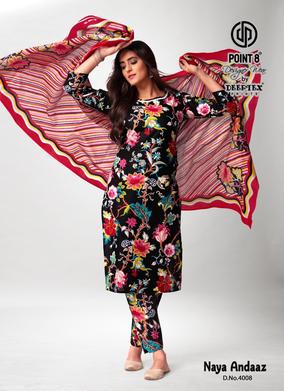 Deeptex Naya Andaaz Vol4 Kurti Pant With Dupatta