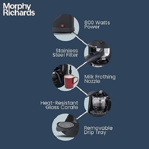 Coffee Maker Morphy - Color: Black
