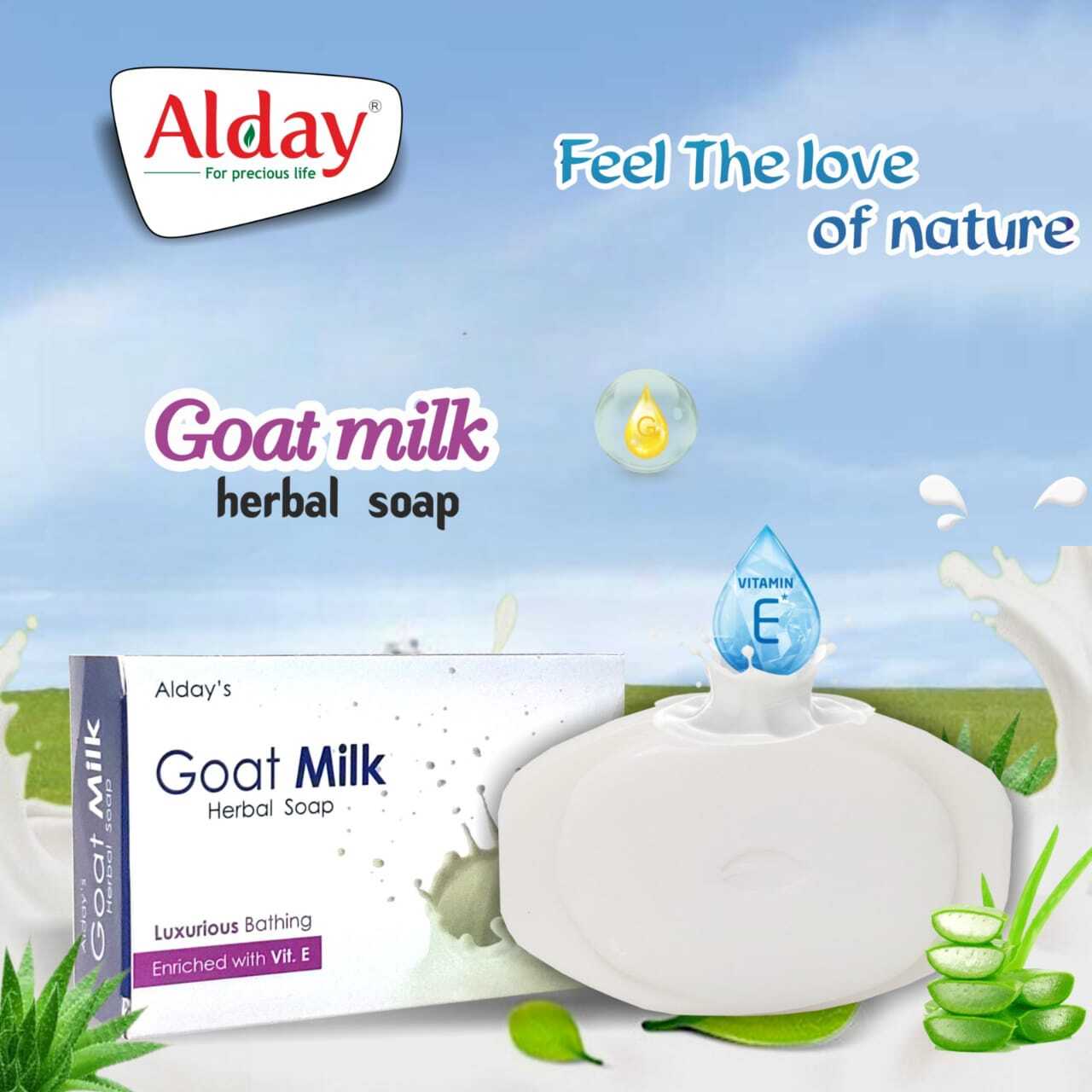 Goat Milk Soap - Color: White