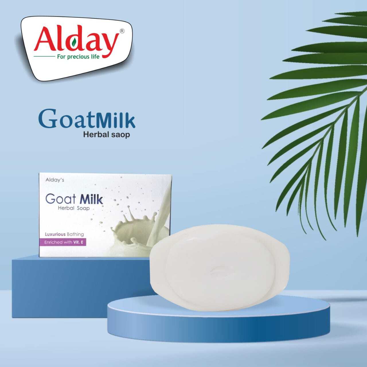 Goat Milk Soap - Color: White