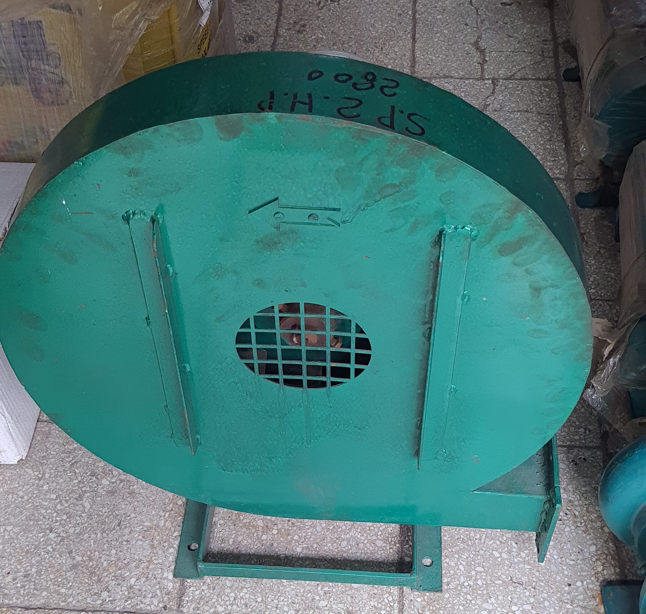 Pressure Or Suction Blower - Steel, 3*3 Feet, Green | High Pressure 0.5 To 10 H.p, Long Lifespan, Low Noise At 50 Db, 1-year Warranty