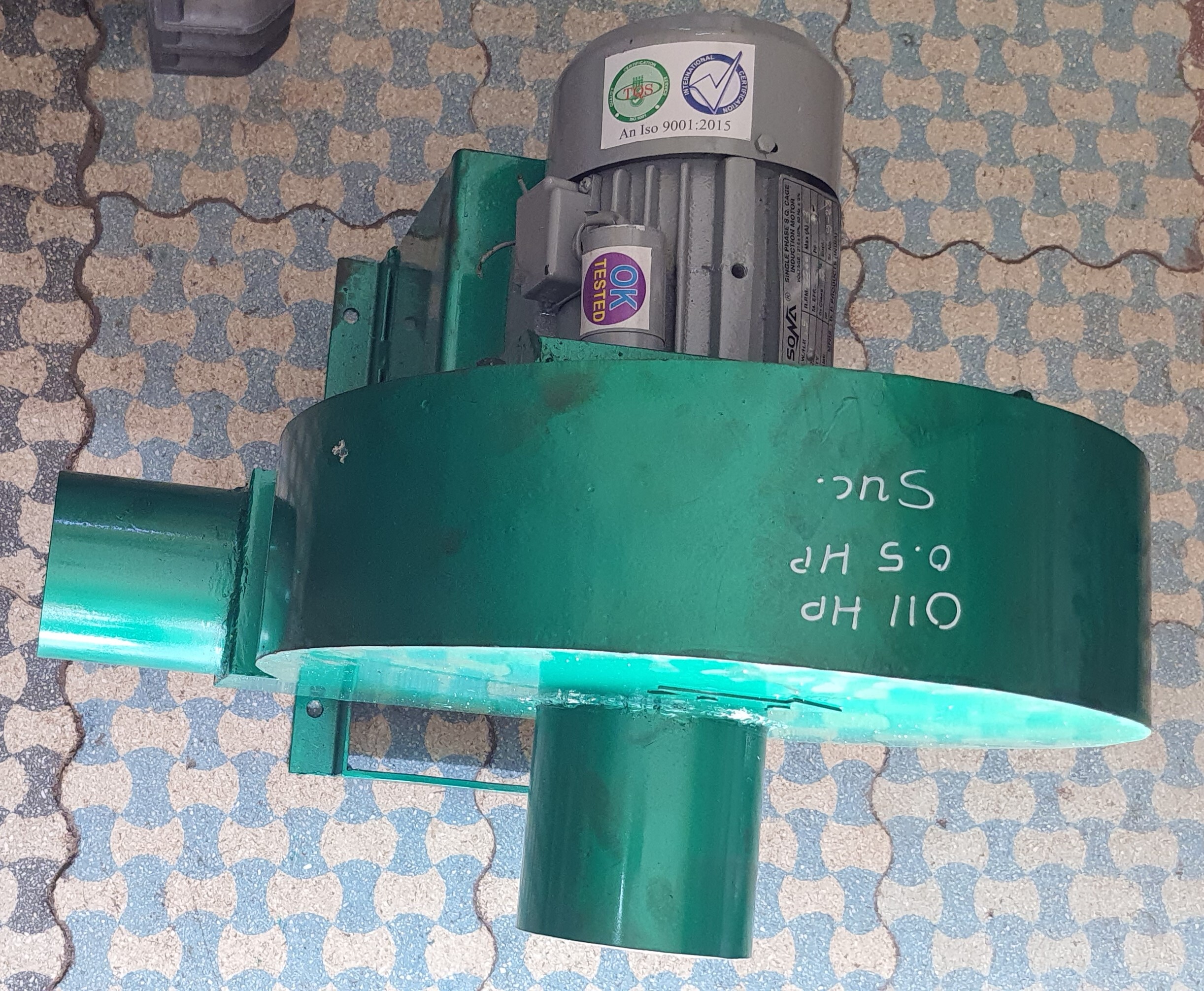 Fabricated Suction Blower - Capacity: 5000 Kg/day