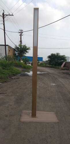 3 Meter 4 Way Decorative Lamp Pole - Material: Ms