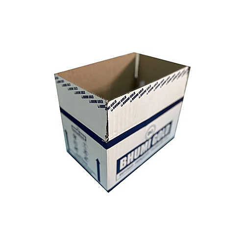 Printed Corrugated Box - 13x8x6 Inch Rectangular, Multi Color, Single Wall 3 Ply, Biodegradable Virgin Kraft Paper, Customizable Design Options