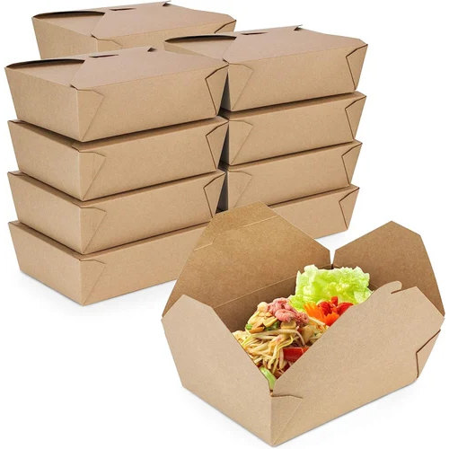 Food Packaging Corrugated Box - 2 Kg Capacity, 8x6x4 Inch Multi-color, Single Wall 3 Ply, Biodegradable, Moisture Proof, Food Grade