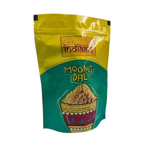 Printed Stand Up Pouch - Hard Material, Various Sizes, Multicolor | 3-side Seal, Airtight, Moisture-proof, Sleek Design For Versatile Use