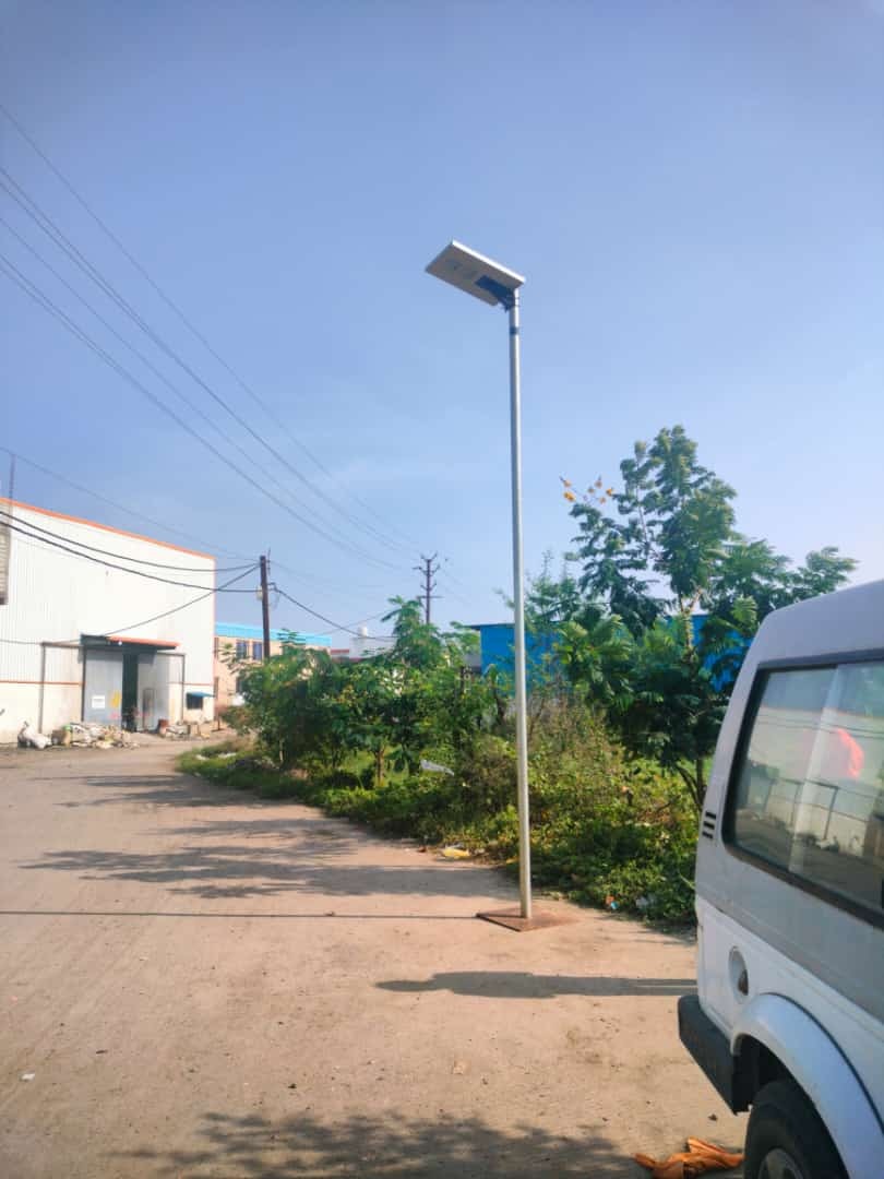 20 Watt All In Solar Street Light Cable Length: Na Meter (M)