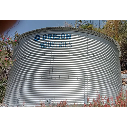 Industrial Zincalume Storage Tank Capacity: More Than 50000 Liter/day