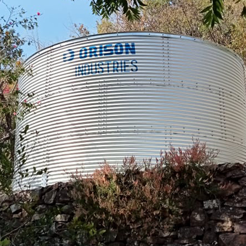 Industrial Zincalume Storage Tank Capacity: More Than 50000 Liter/day