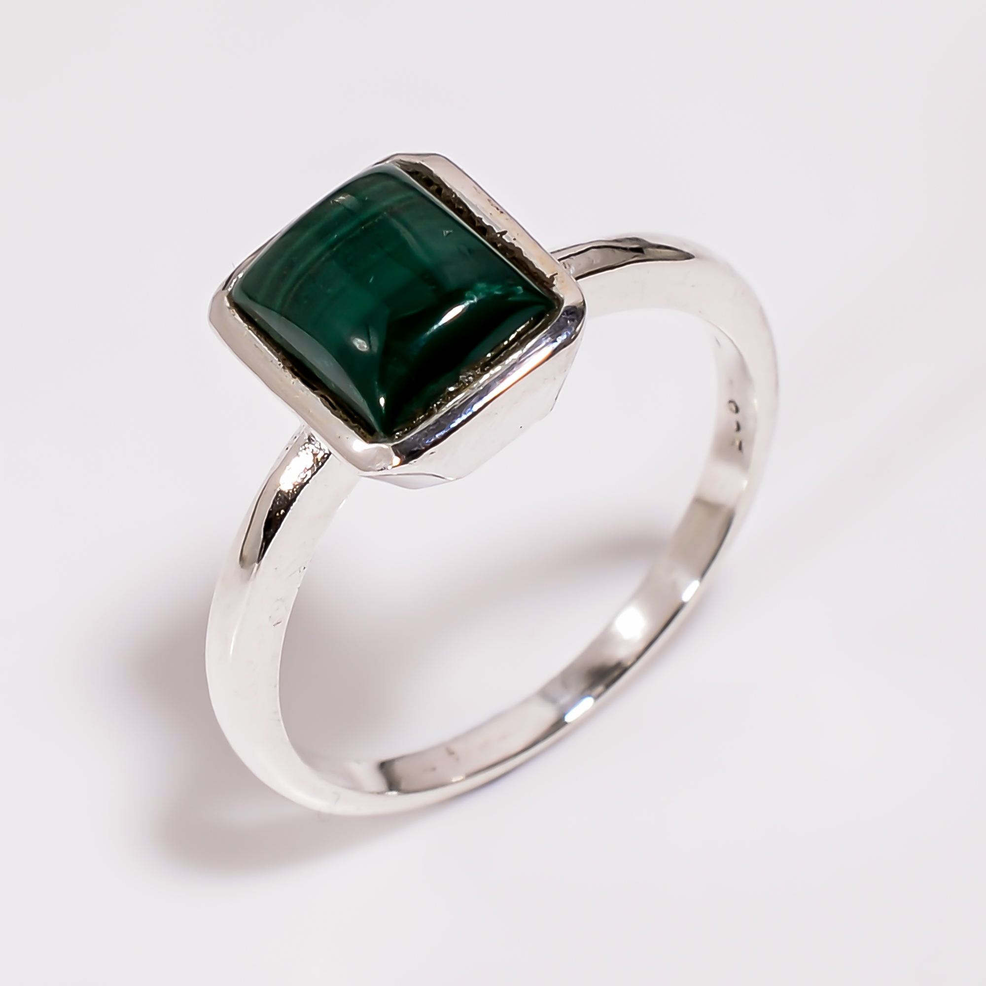 Sterling Silver Handmade Ring Natural Gemstone