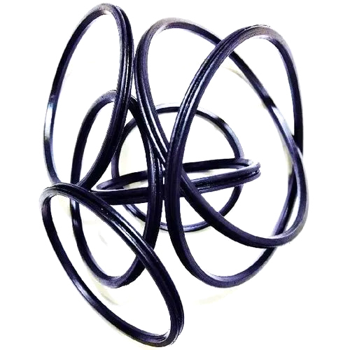 Column Pipe Rubber Ring - Natural Rubber, Rigid Hardness, High Resistance | Durable Weather-Resistant Seal for Various Applications