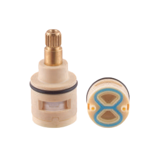 Brown Wall Mixer Tik-tik Brass Cartridge