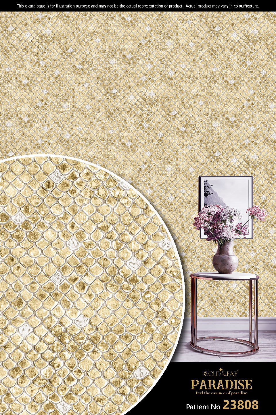 Pvc Wallpaper - Various Sizes & Textures | Moisture-proof, 100% Environmentally Friendly, Easy To Clean