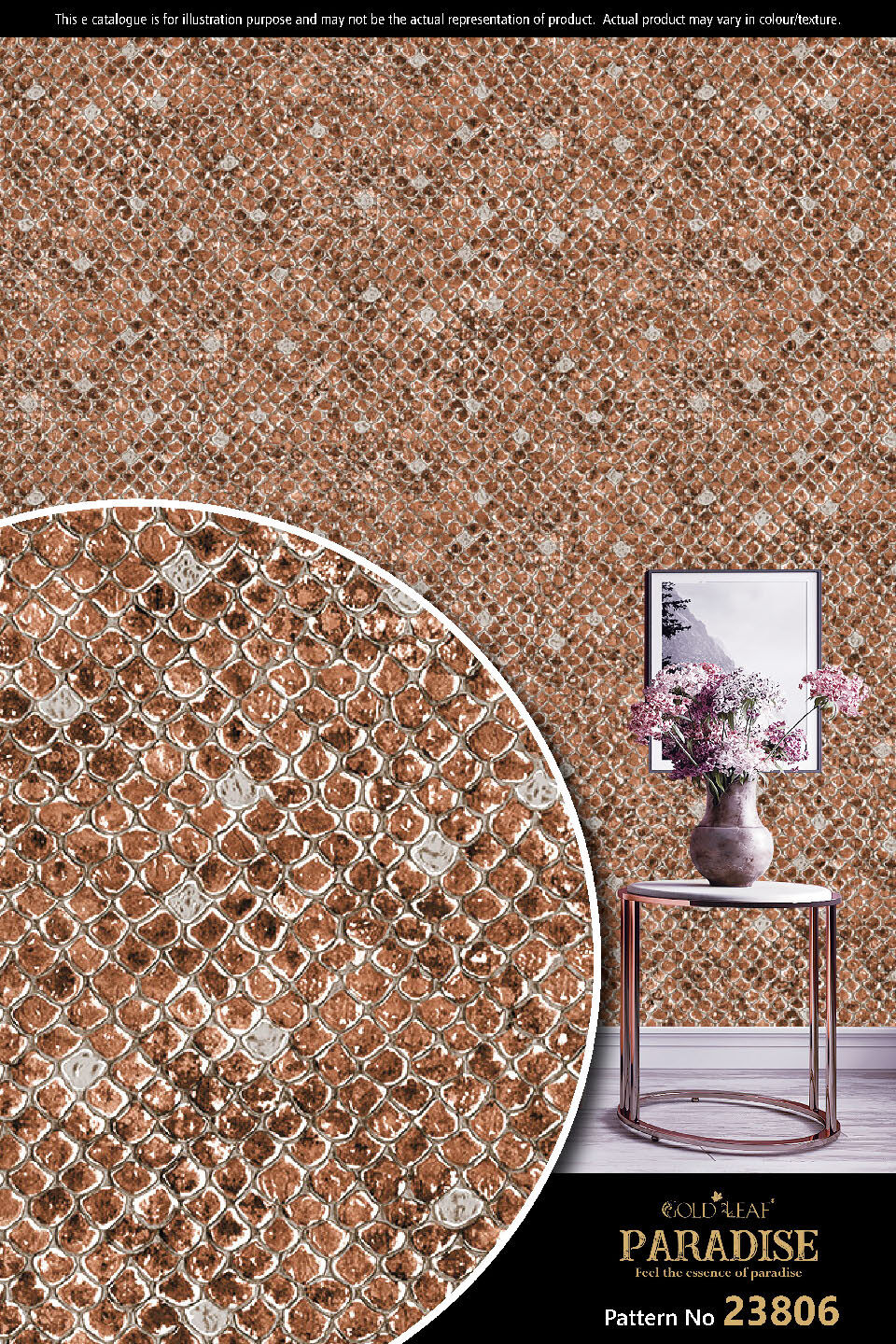 Pvc Wallpaper - Various Sizes & Textures | Moisture-proof, 100% Environmentally Friendly, Easy To Clean