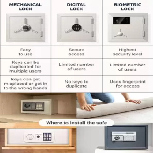 Electric Safe Yale - Color: Grey-black