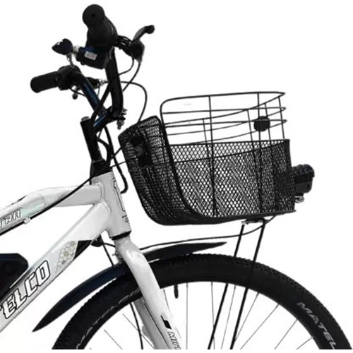Matelco Unisex Fea26 White Single Speed 26 Inches 27 Gear Lithium-ion (Li-ion) Electric Cycle - Gender: Male