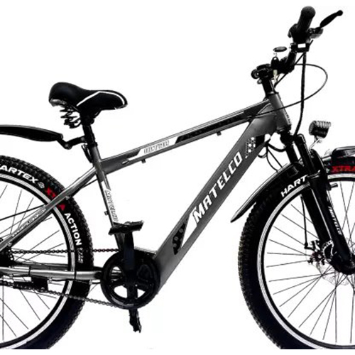 Matelco Ubero Ea26 26 Inches Single Speed Lithium-ion (Li-ion) Electric Cycle - Gender: Male