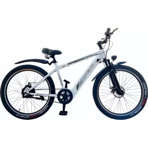 Matelco Ubero Ea26 White 26 Inches Single Speed Lithium-ion (Li-ion) Electric Cycle - Gender: Male