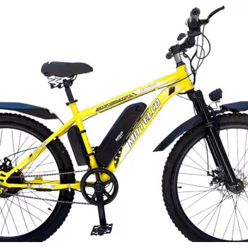Matelco Ultra Ea27 27.5 Inches Single Speed Lithium-ion (Li-ion) Electric Cycle - Gender: Male