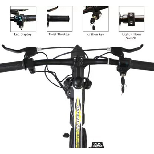 Matelco Urbano Ea26 Dt 26 Inches Single Speed Lithium-ion (Li-ion) Electric Cycle - Gender: Male