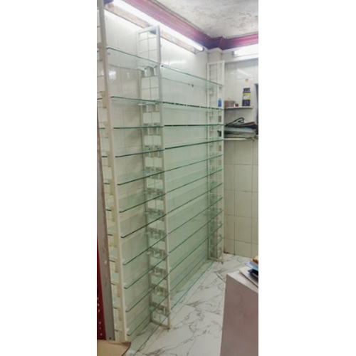 Transparent-white Display Rack For Garments